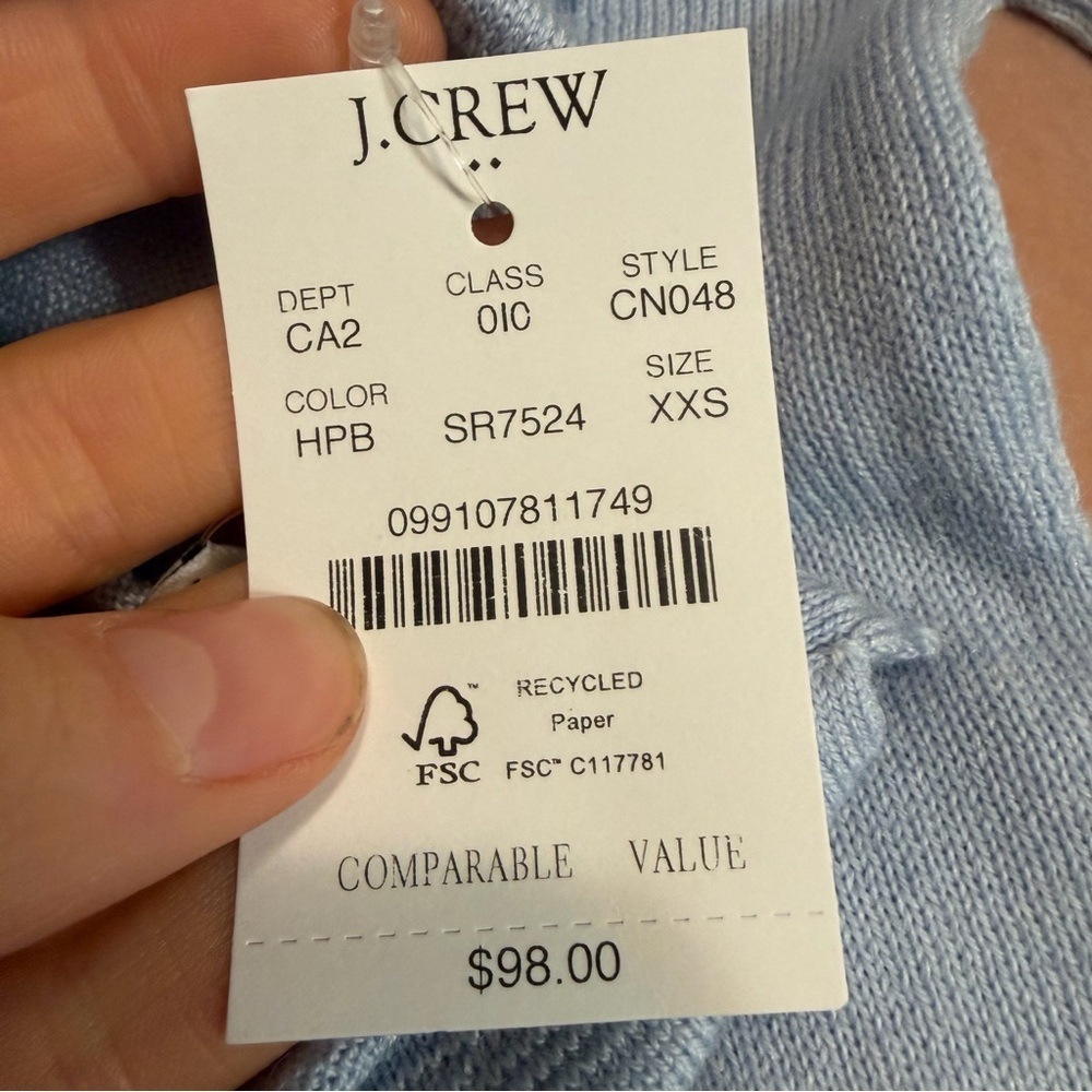 J crew Merino wool-blend sweater-polo - Picture 3 of 3